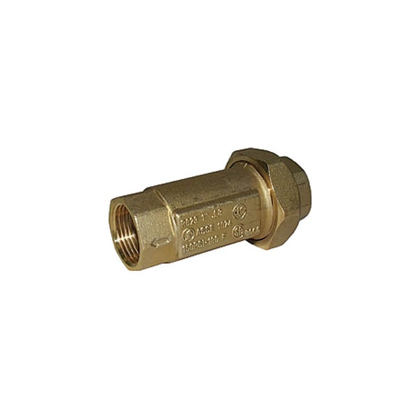 1" T-457 DUAL CHECK NO LEAD
